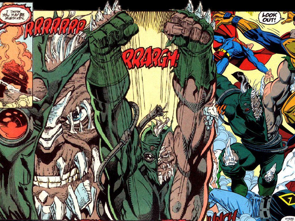 1024x768 Death of Superman Wallpaper