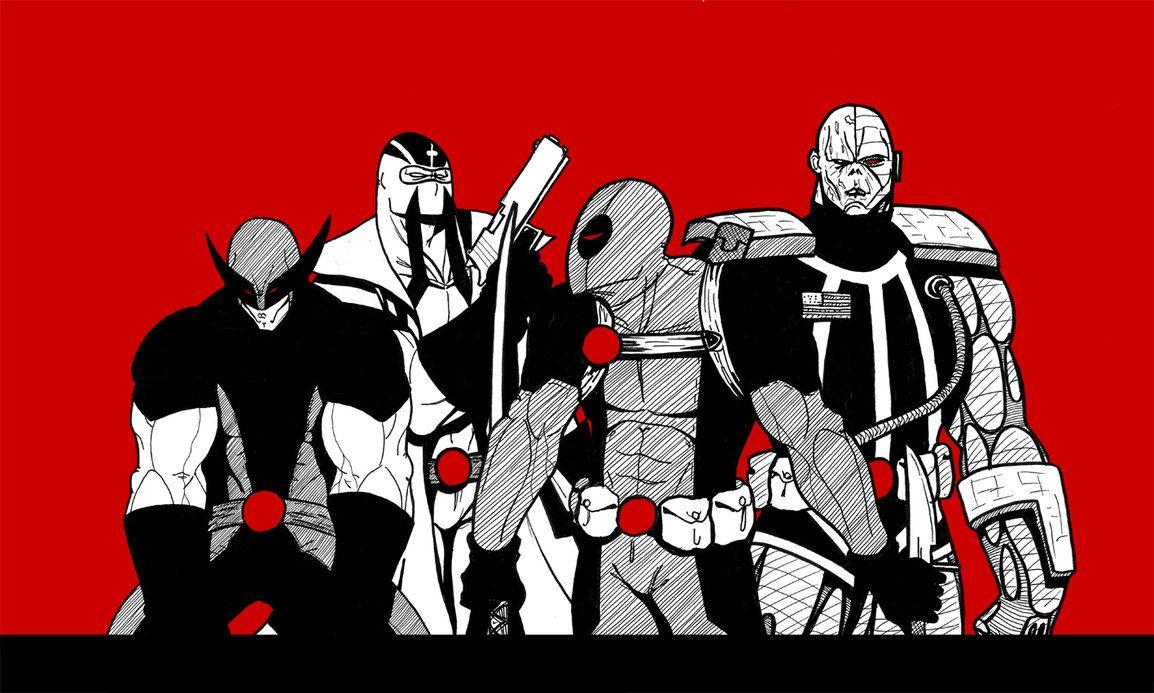 1154x693 X Force Wallpaper