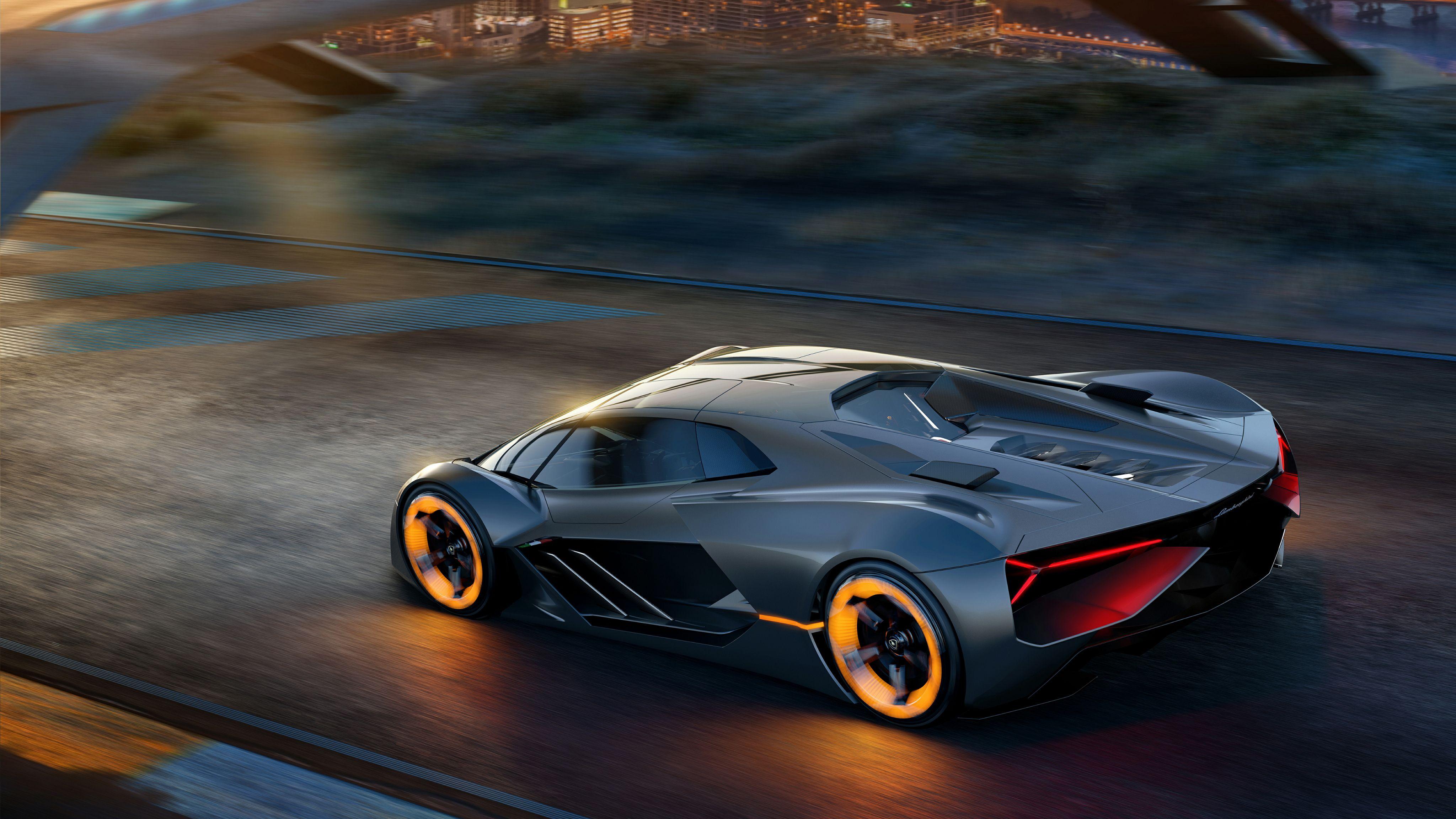 4096x2304 Lamborghini Terzo Millennio EV Supercar 4K 2 Wallpaper. HD Car Wallpaper