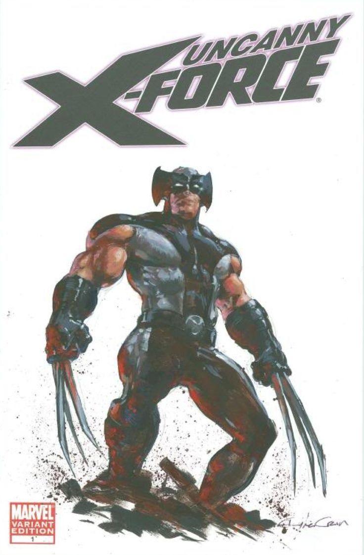 736x1122 Cable vs. Wolverine by Ben Oliver. *Artist: Ben Oliver