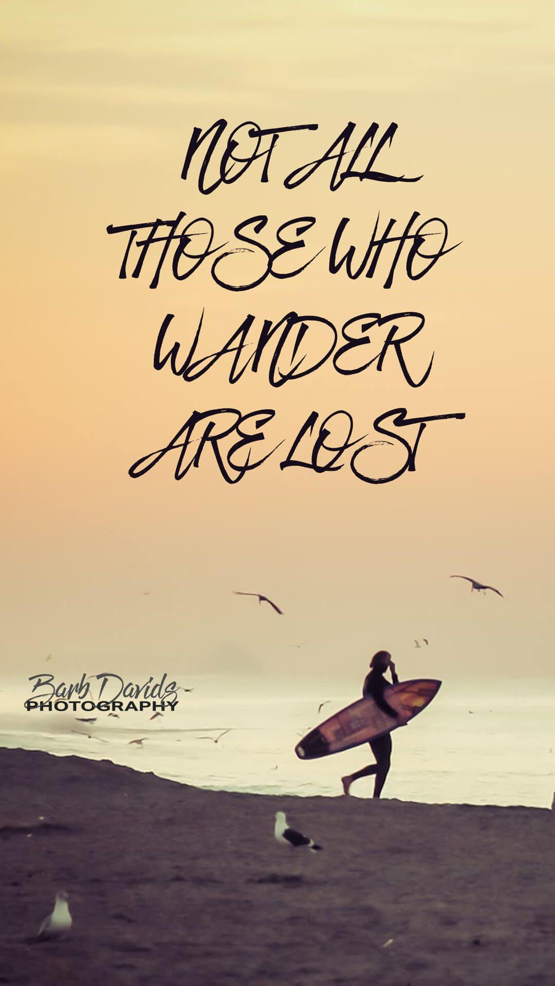 1080x1920 Phone Wallpaper Wander Not Lost