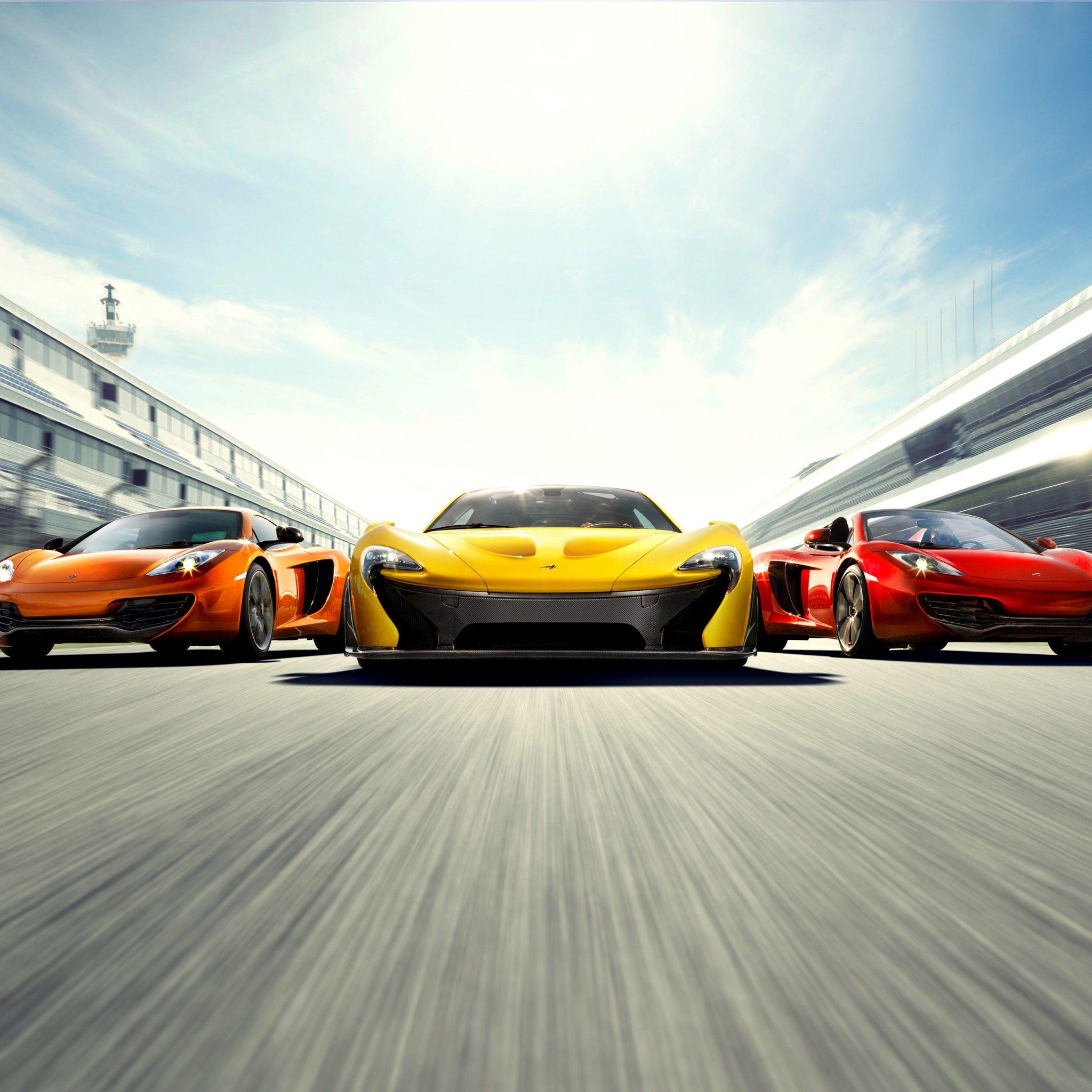 2048x2048 McLaren P1 Supercars 4K Wallpaper