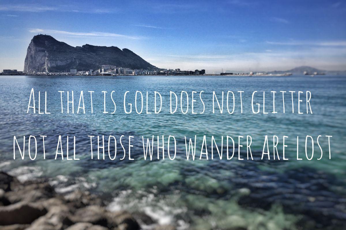 1200x800 All that is gold does not glitter, not all those who wander are lost; monkeying around in Gibraltar