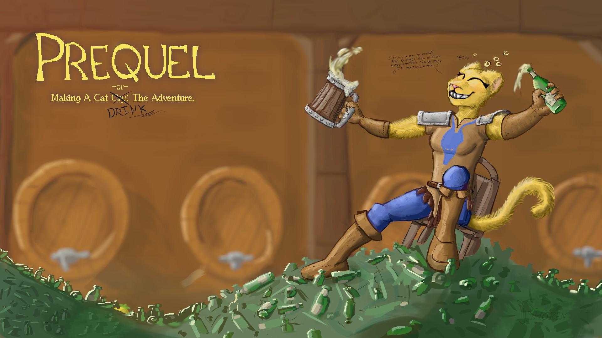 1920x1080 Image 2904: Khajiit Kvatch_arena_armor PREQUEL_title