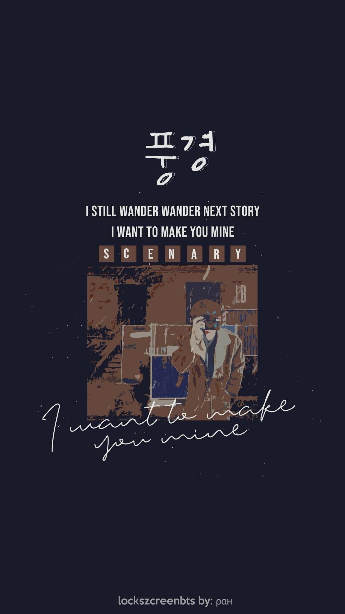 1152x2048 ScenerybyTaehyung#Scenery #풍경OutNow #SceneryOutNow. Bts wallpaper, Bts wallpaper lyrics, Bts quotes