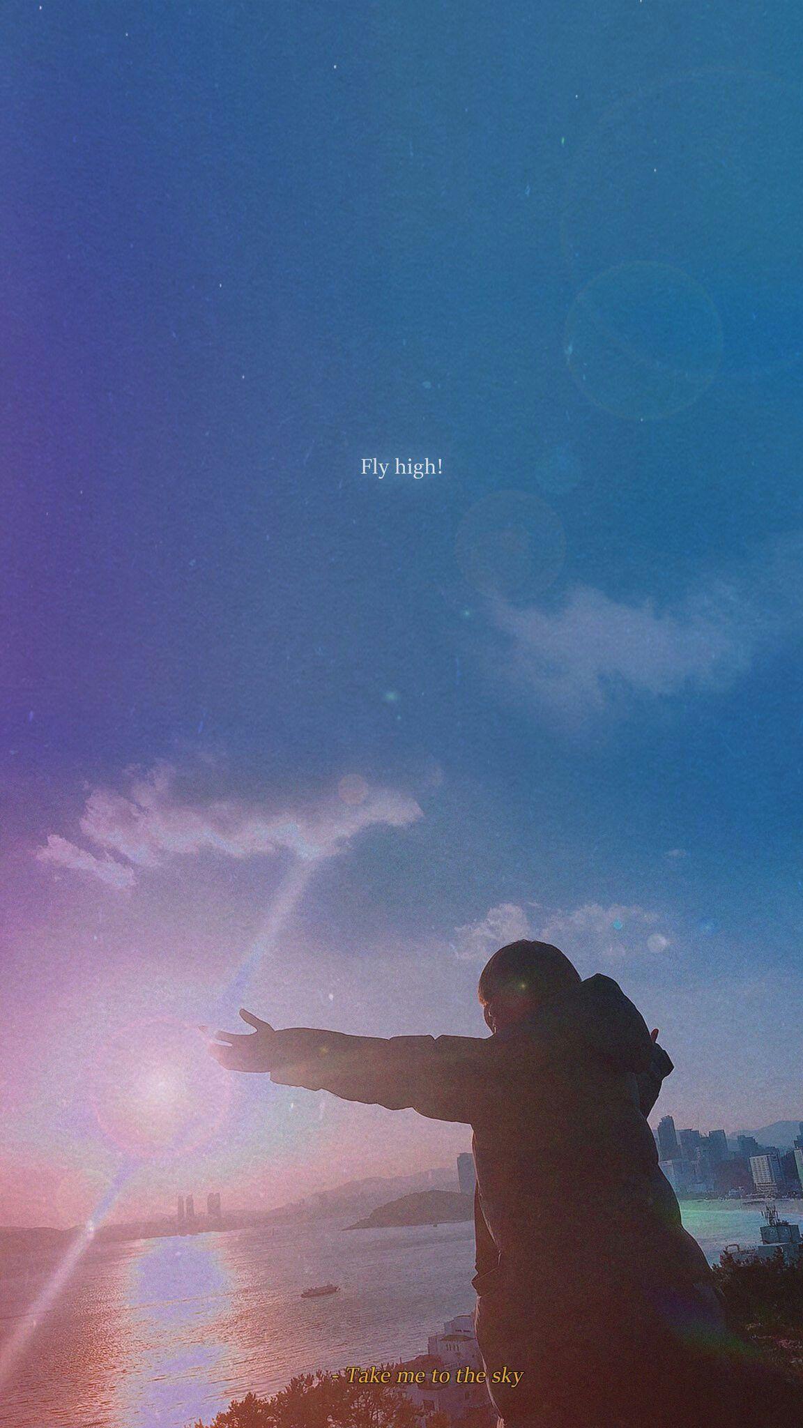 1152x2048 Kim Namjoon Landscape Wallpaper