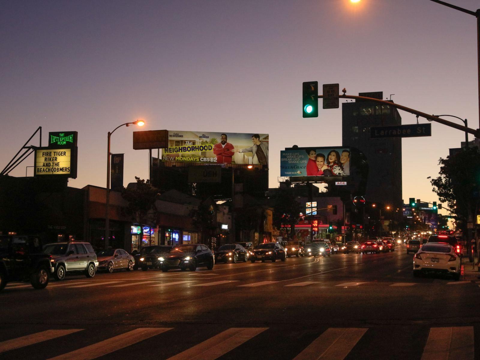 1600x1200 Wallpaper Sunset Boulevard Street