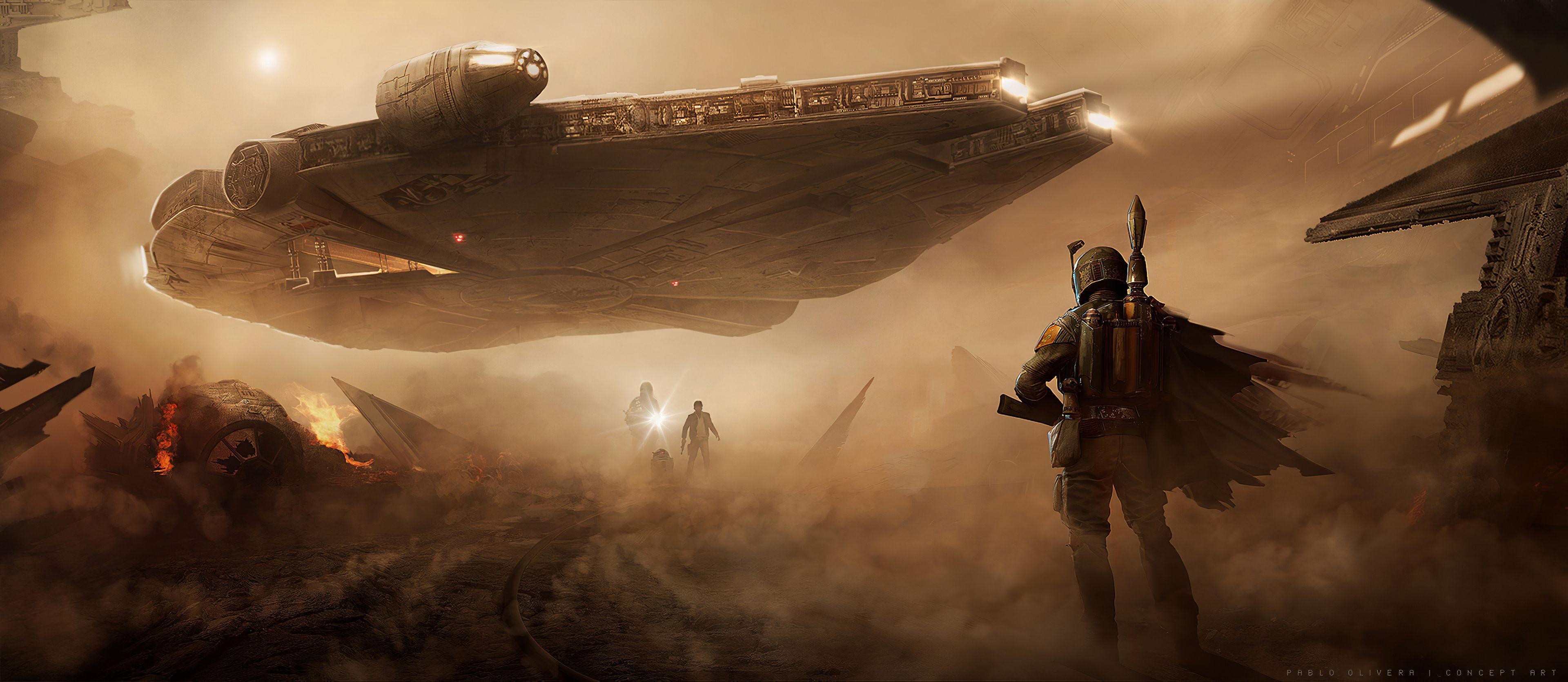 3840x1670 The Mandalorian Ship 4k, HD Tv Shows, 4k Wallpaper, Image, Background, Photo and Picture