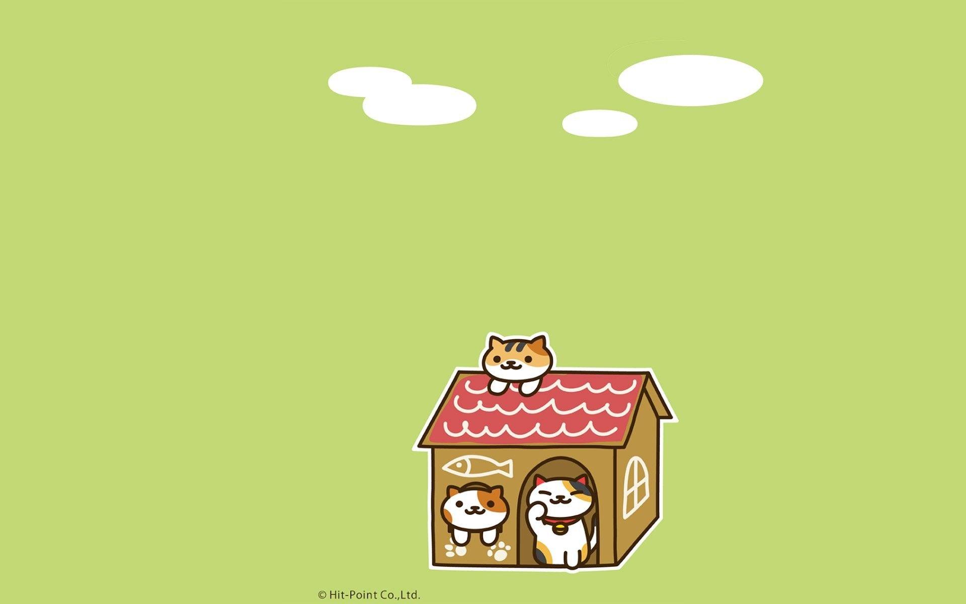 1920x1200 Neko Atsume wallpaperDownload free stunning wallpaper