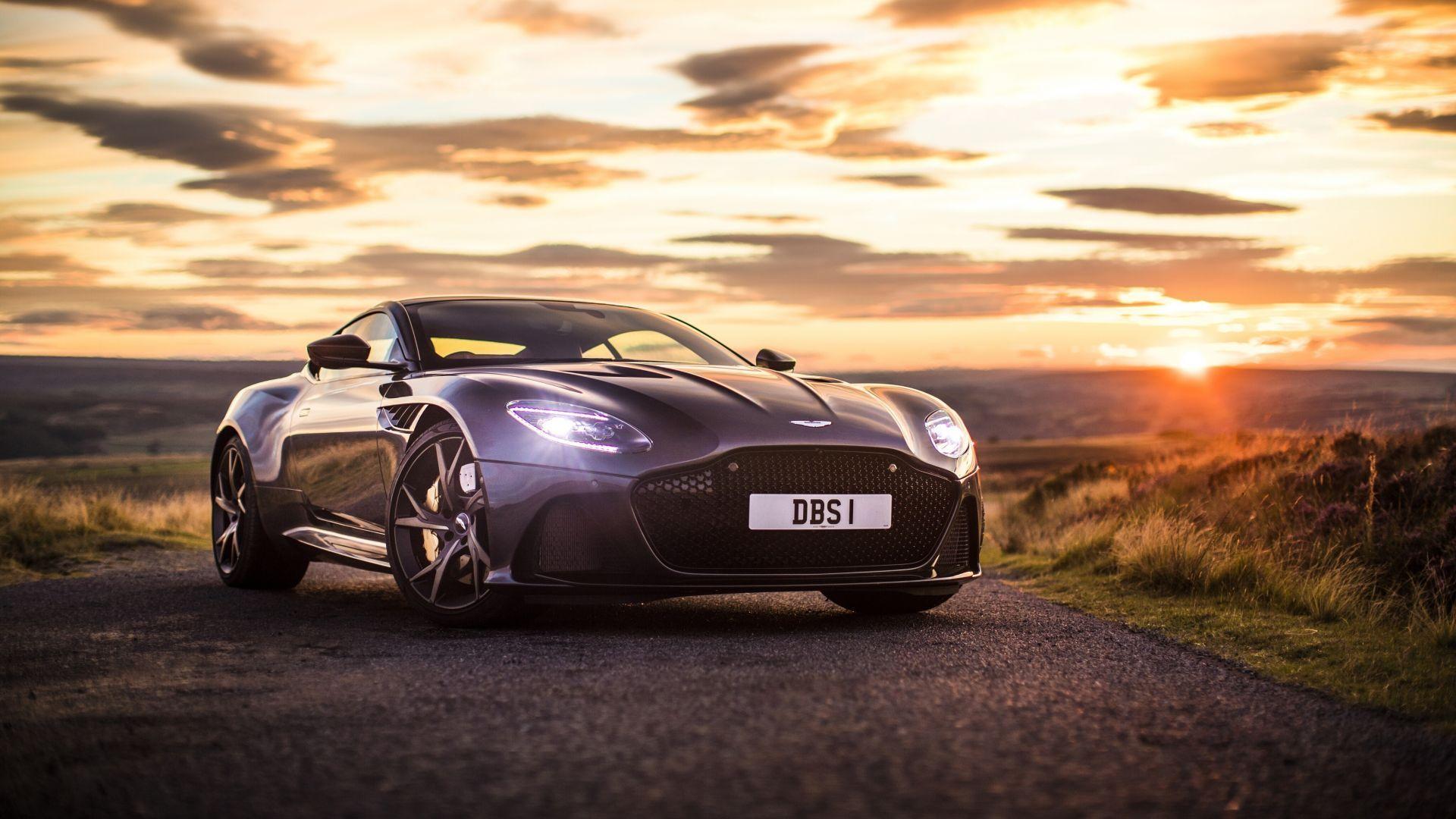 1920x1080 Desktop wallpaper front, luxury car, aston martin dbs superleggera, HD image, picture, background, fceac6