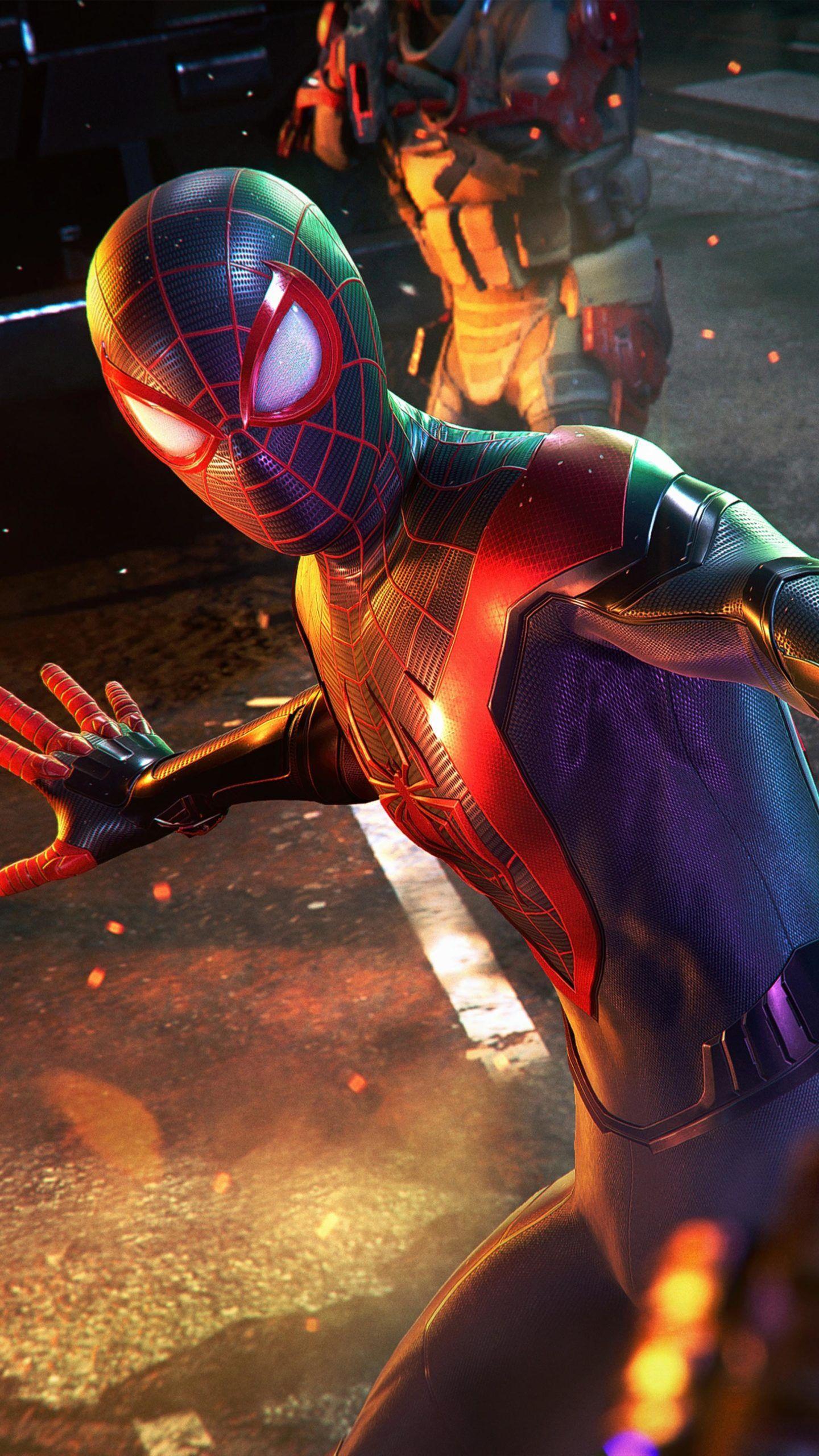 1440x2560 Marvel's Spider Man Miles Morales 4K Ultra HD Mobile Wallpaper