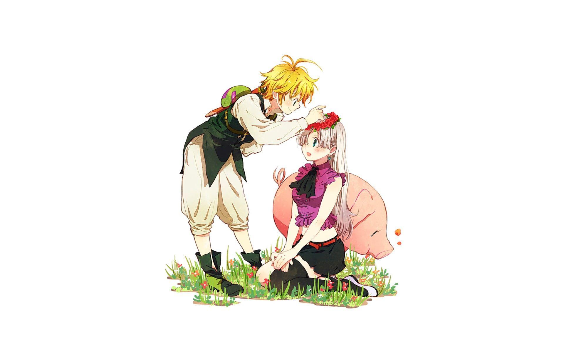 1920x1200 Seven Deadly Sin Meliodas And Elizabeth
