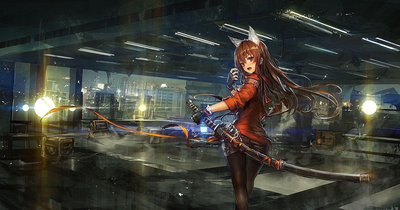 1600x842 Wallpaper of The Week: Neko Girl 14