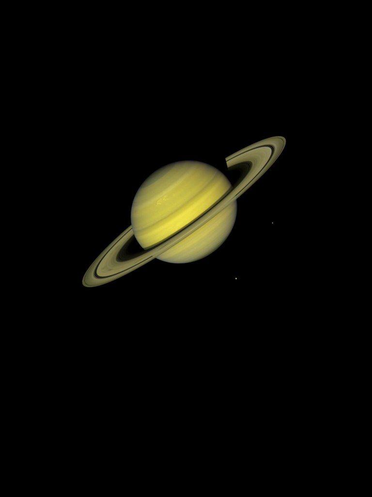 768x1024 Wallpaper Saturn