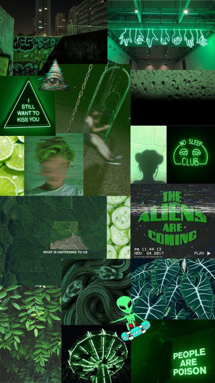 Black And Green Aesthetic Wallpapers Top Free Black And Green 4855838