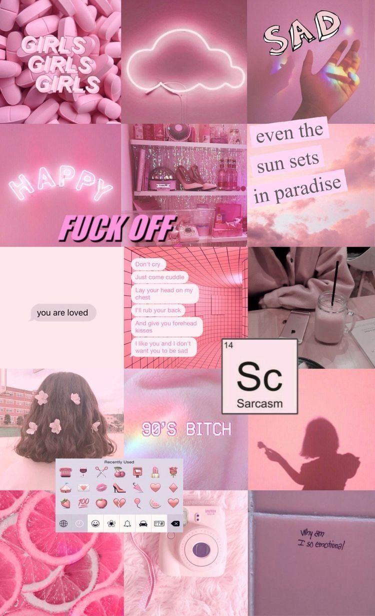 750x1232 Pink Clouds Pink Aesthetic Collage Wallpaper. Aesthetic iphone wallpaper, Pink wallpaper iphone, iPhone wallpaper tumblr aesthetic