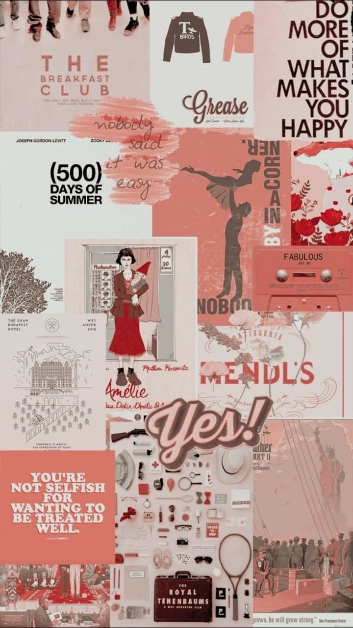 720x1280 Aesthetic Collage Wallpaper