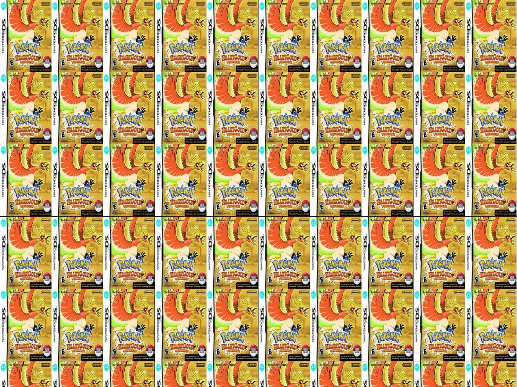 1024x768 Pokemon Heartgold Wallpaper « Tiled Desktop Wallpaper