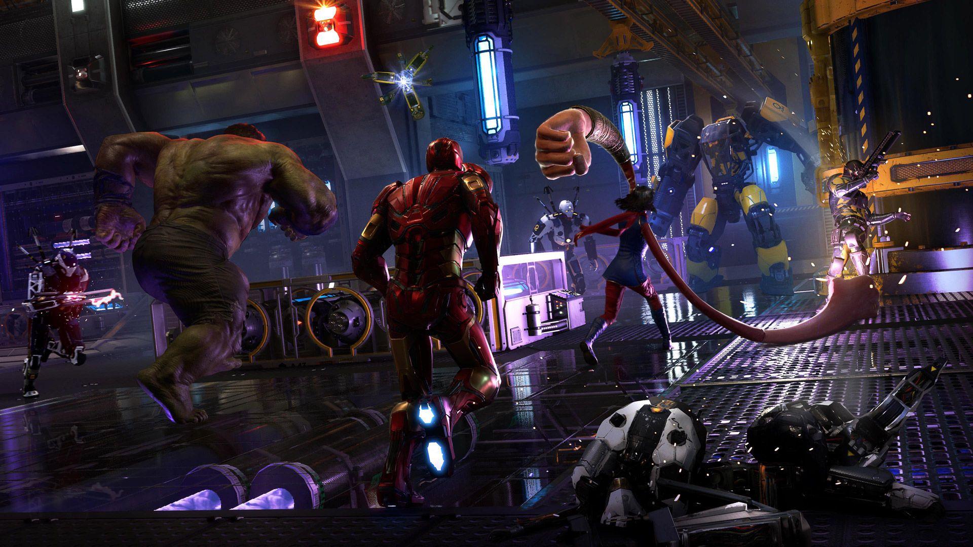 1920x1080 Free Marvel's Avengers Wallpaper in 1920x1080