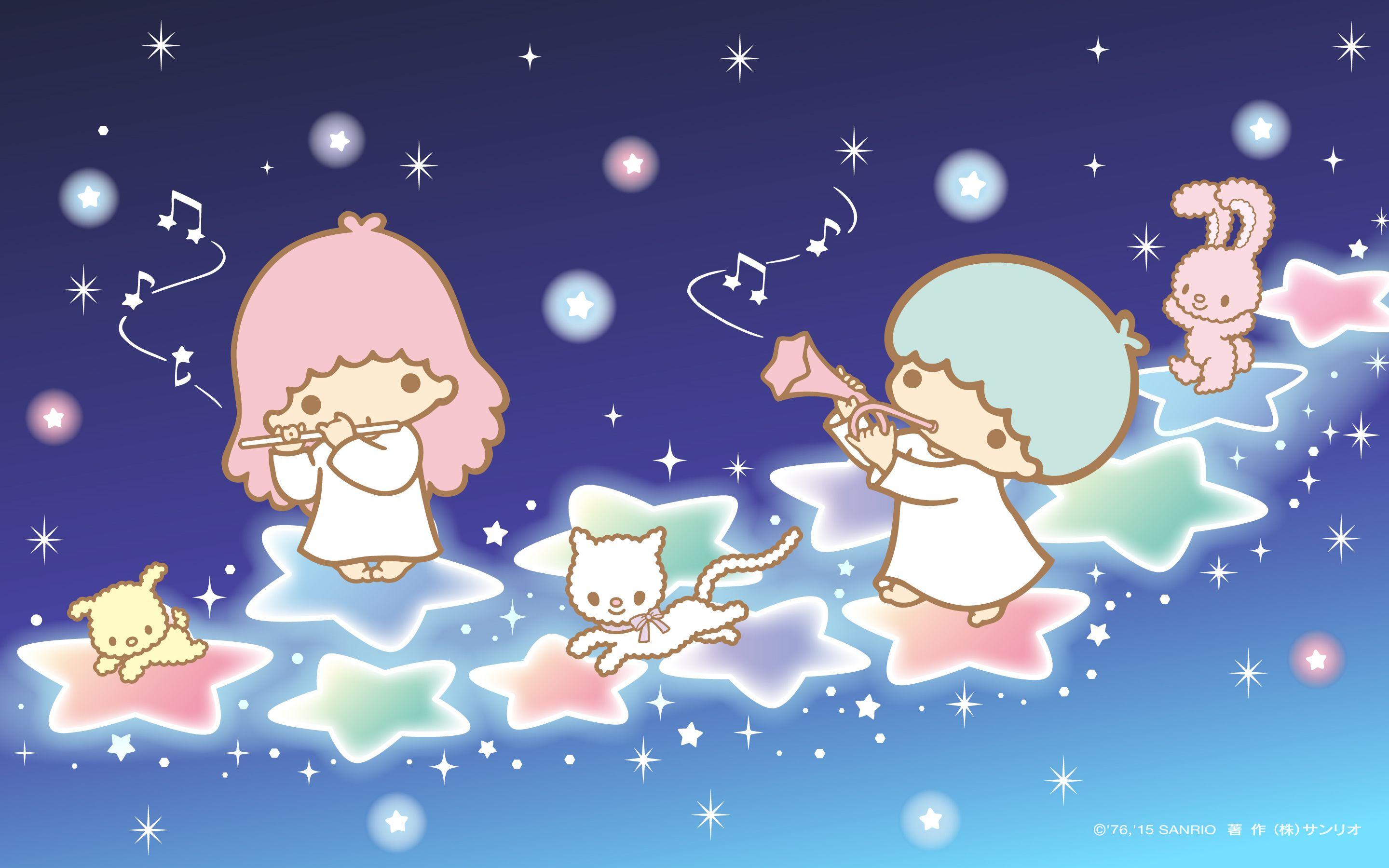 2880x1800 Little Twin Stars Background