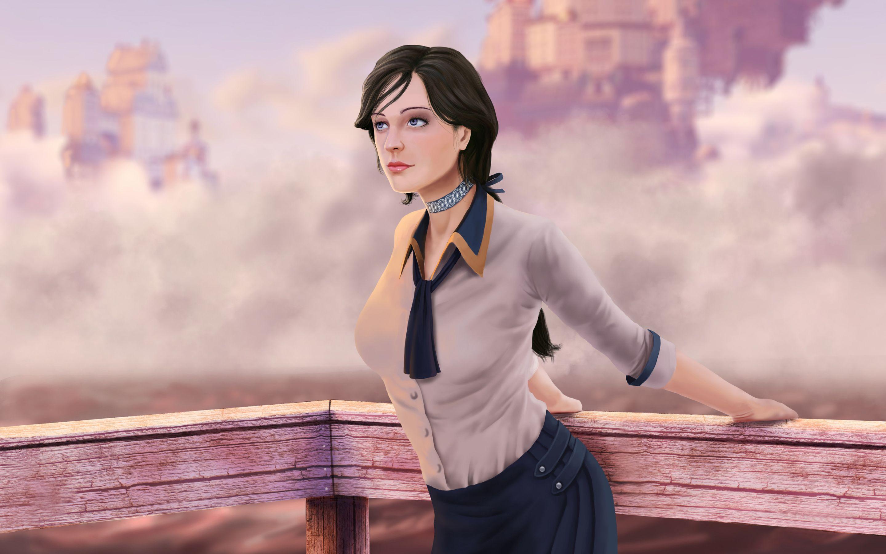 2880x1800 Elizabeth Bioshock Infinite Wallpaper