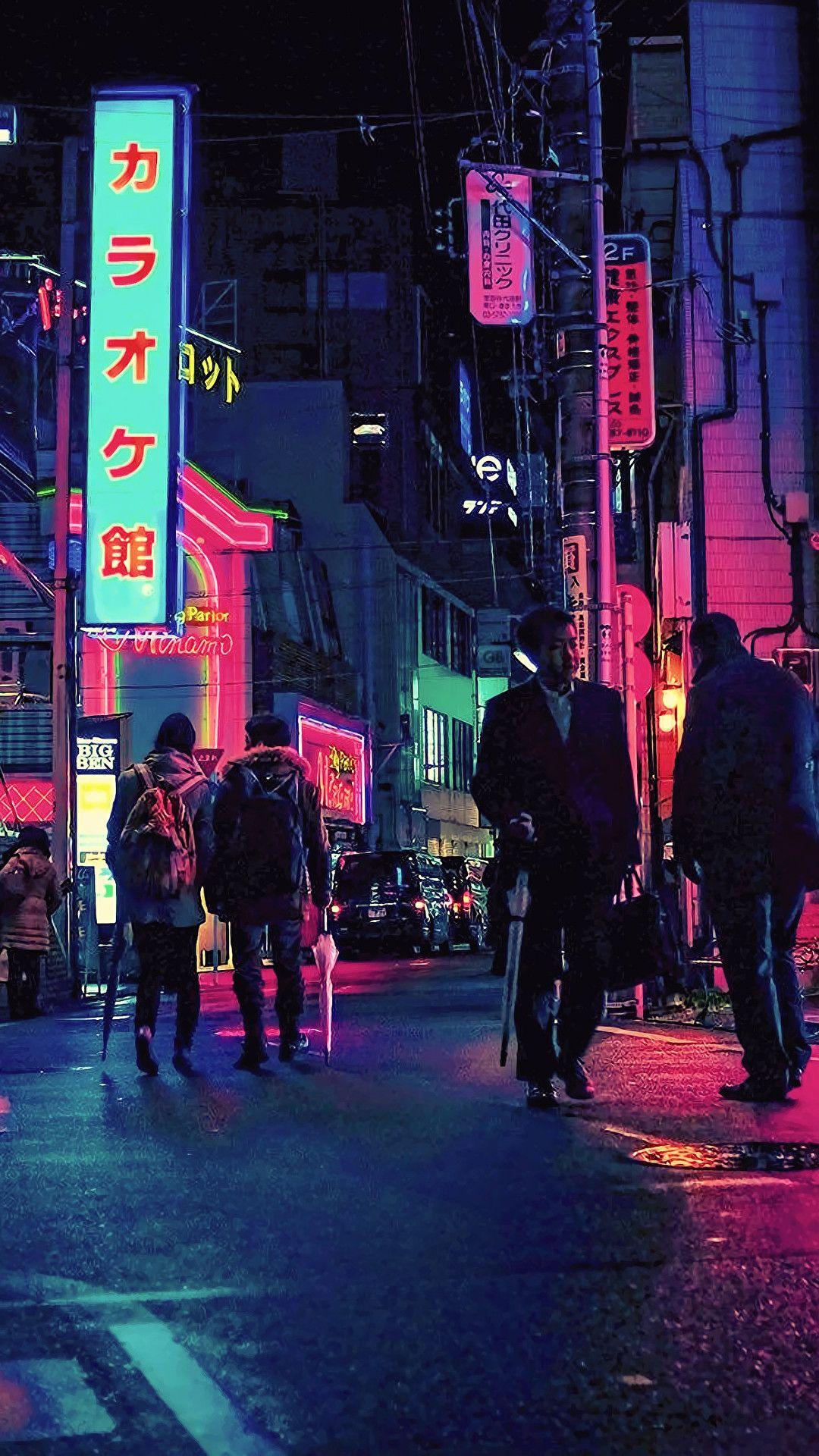 1080x1920 Neon Japan [3840x2160]