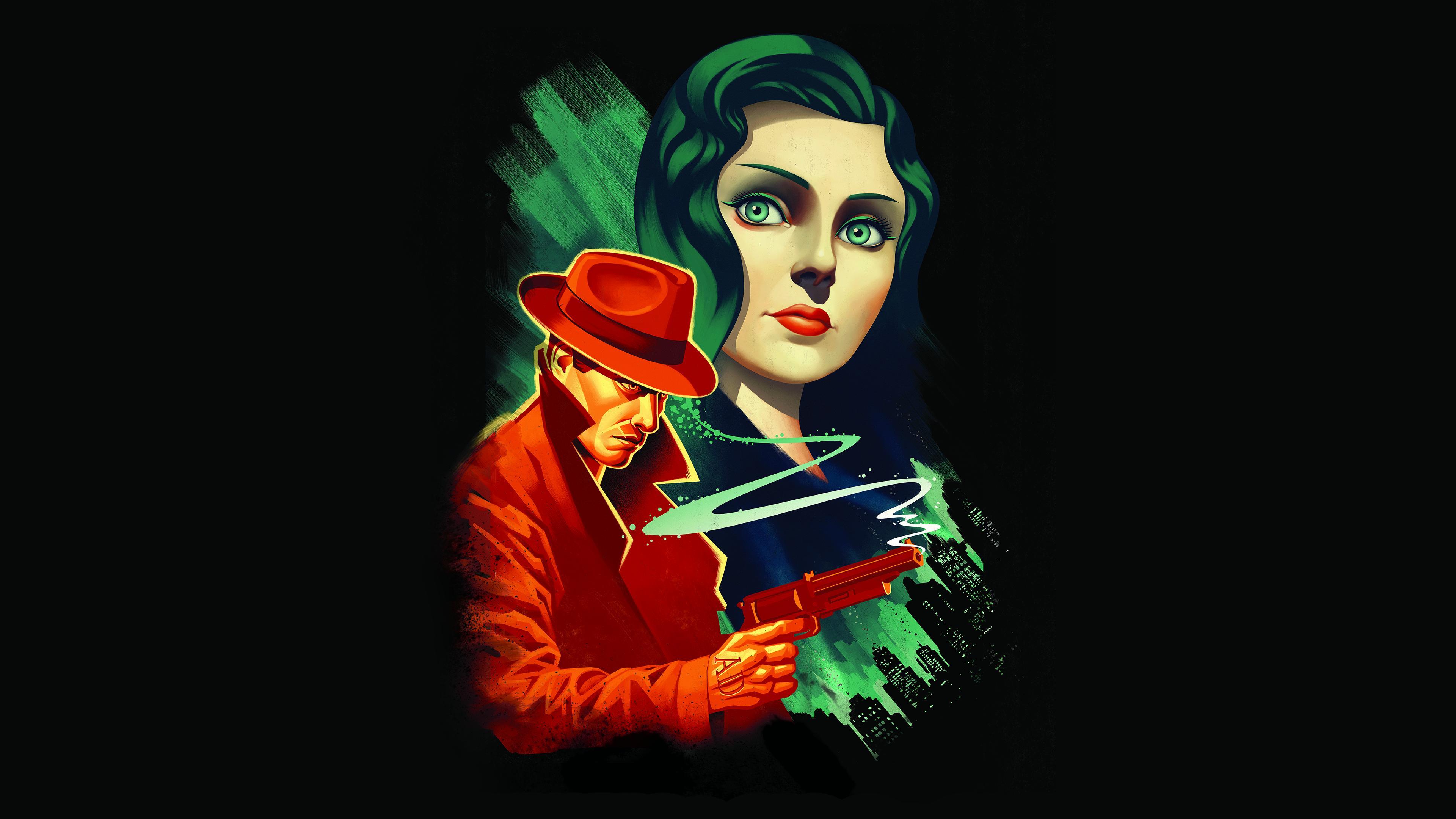 3840x2160 Made a 4K wallpaper of the artwork for Burial At Sea. Enjoy!
