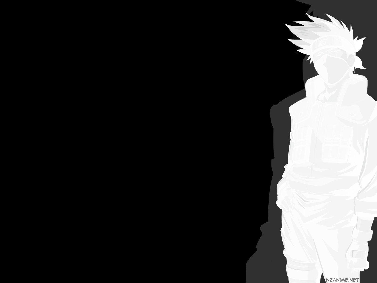 1600x1200 Kakashi Black Desktop .