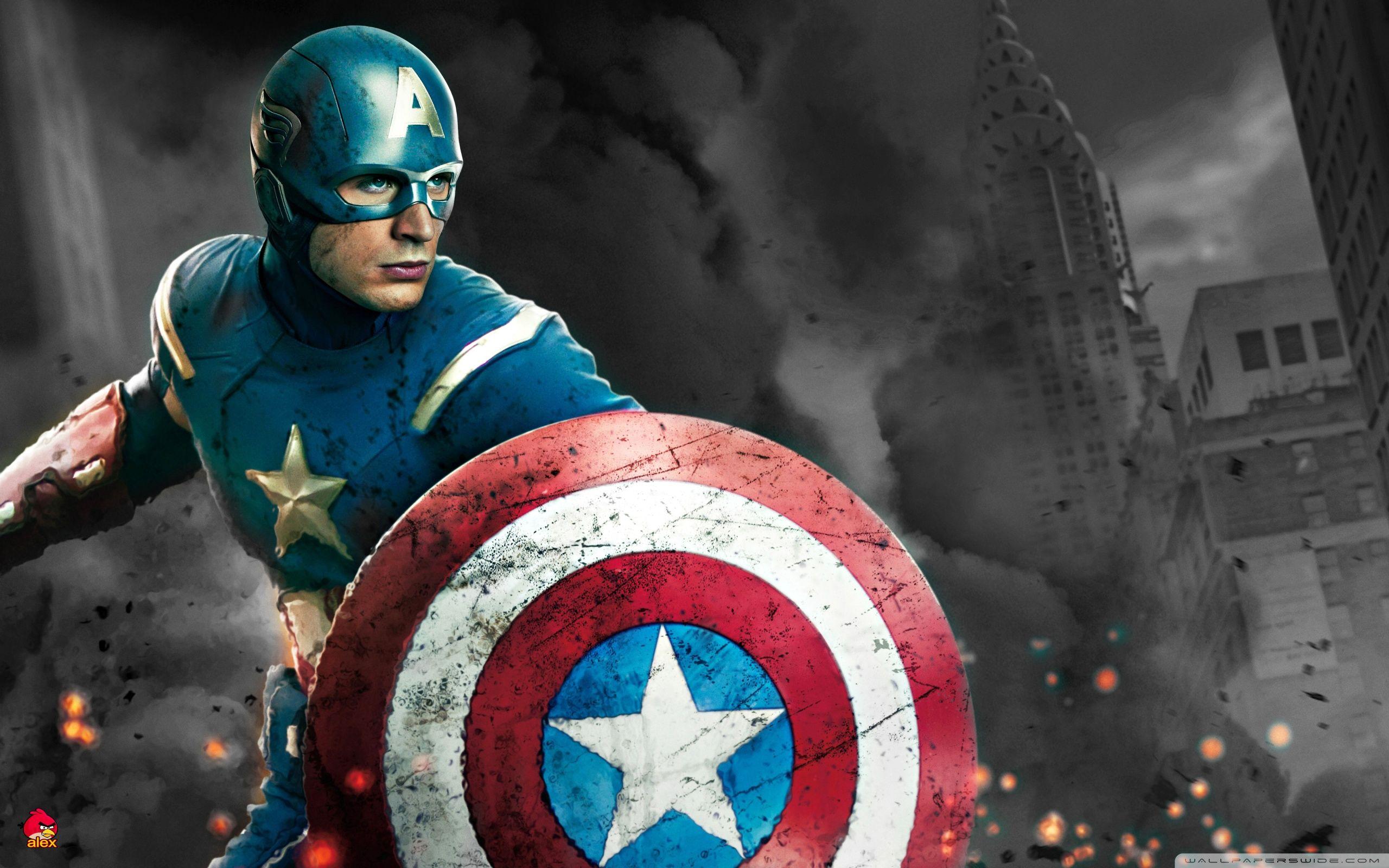 2560x1600 Captain America (The Avengers 2012 Movie) ❤ Hình nền máy tính để bàn HD 4K cho