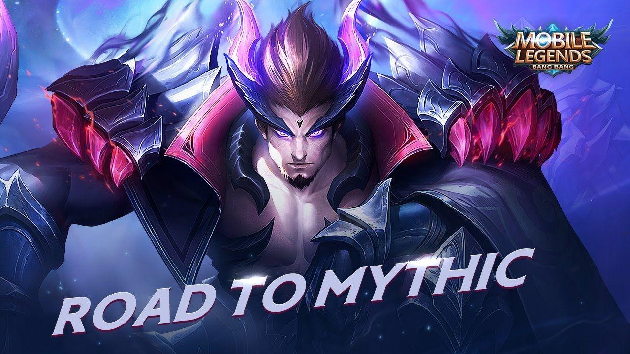 1280x720 Road to Mythic. Black Dragon. Yu Zhong. Mobile Legends: Bang Bang