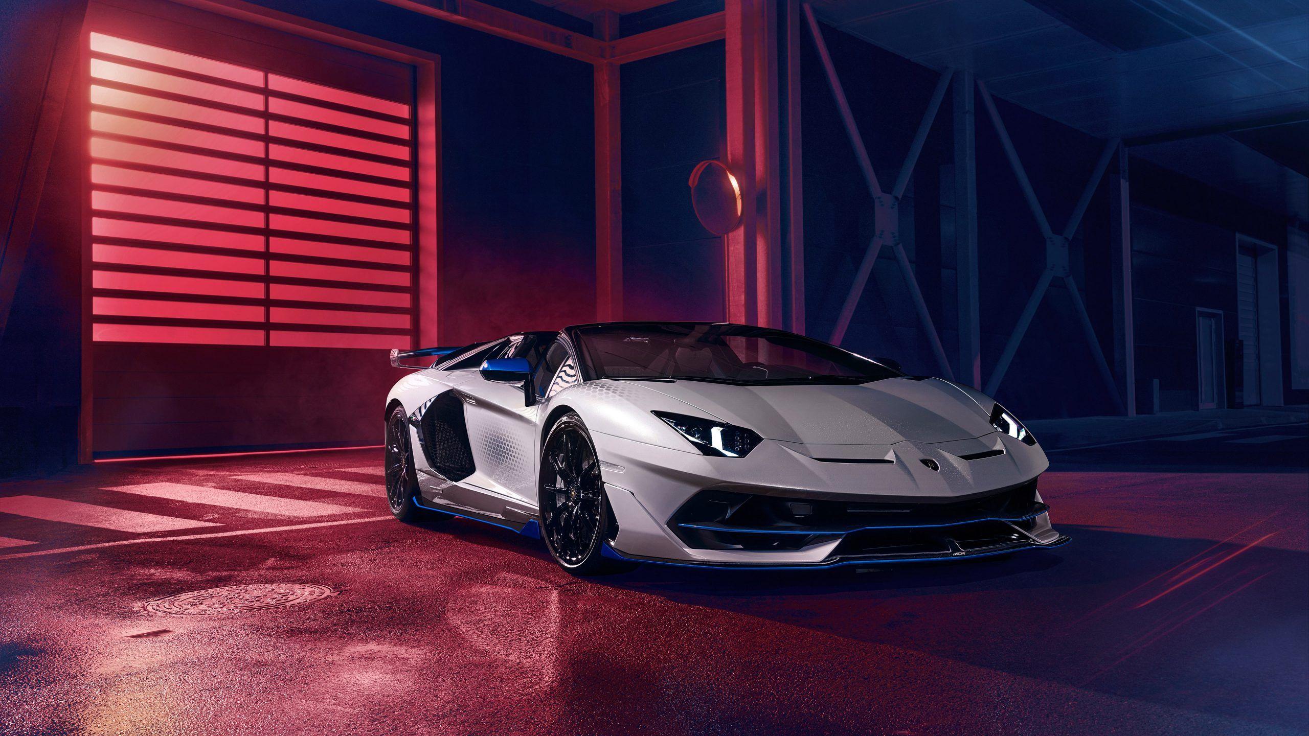 2560x1440 Lamborghini Aventador SVJ Roadster Xago Edition Wallpaper