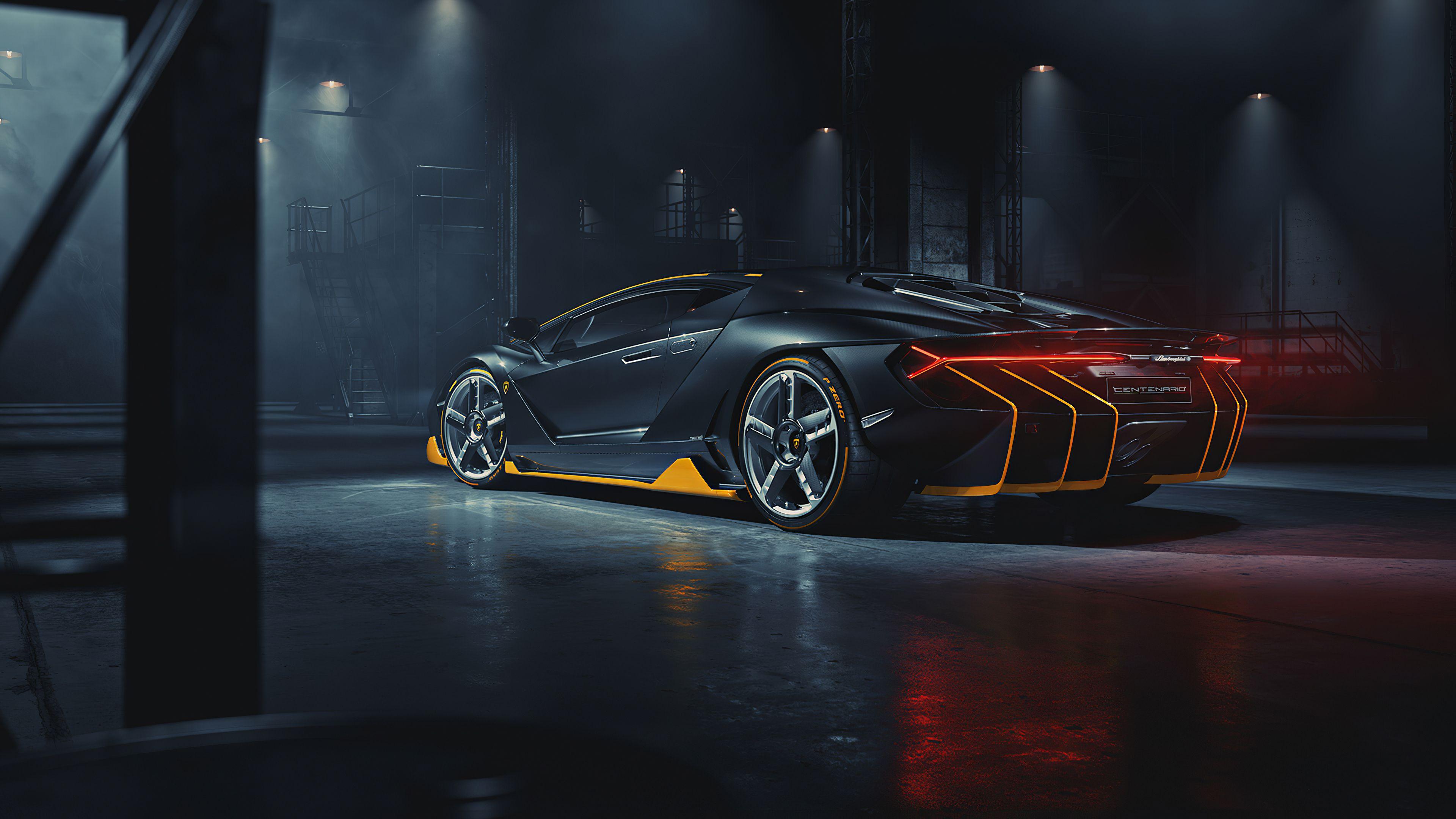 3840x2160 Lamborghini Centenario Rear HD Cars, 4k Wallpaper, Image, Background, Photo and Picture