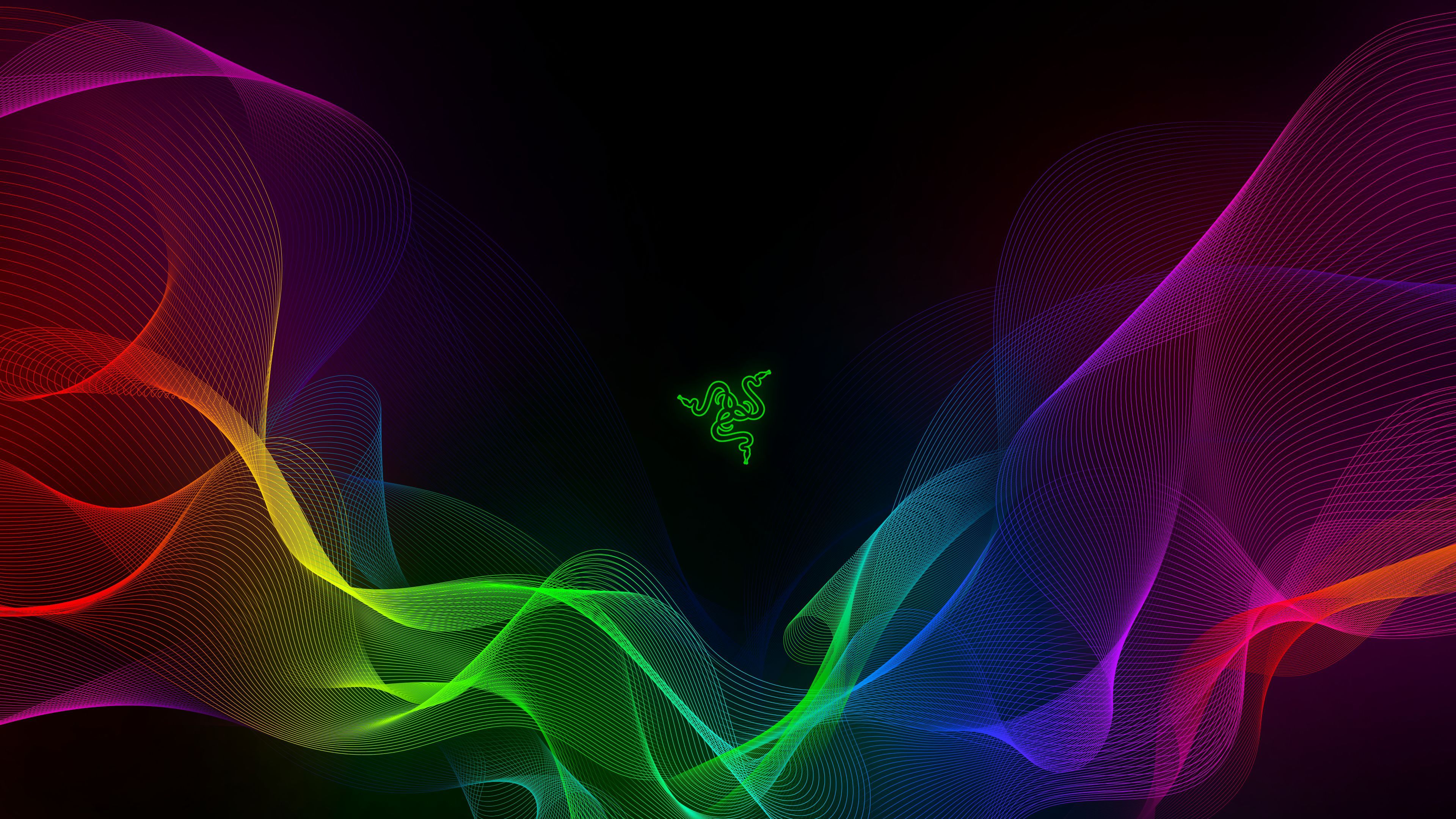 3840x2160 Desktop wallpaper: Logo, Razer, Technology 4K free download for PC. 964987