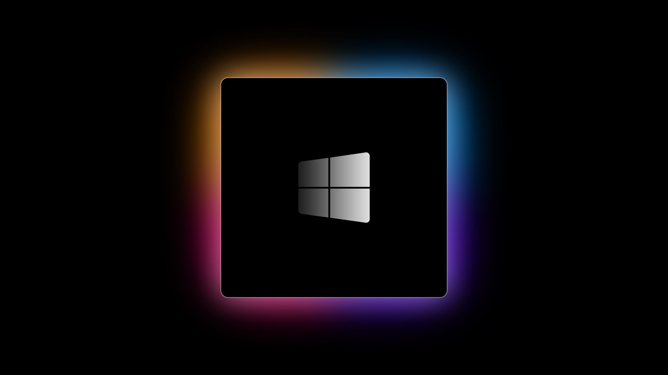 2304x1296 Windows 10 Blue Glass Wave 4K Wallpaperx2298