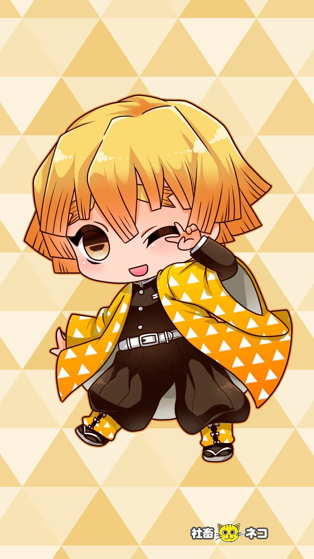 1080x1920 Zenitsu Chibi Wallpaper Zenitsu Chibi Wallpaper [ HQ ]