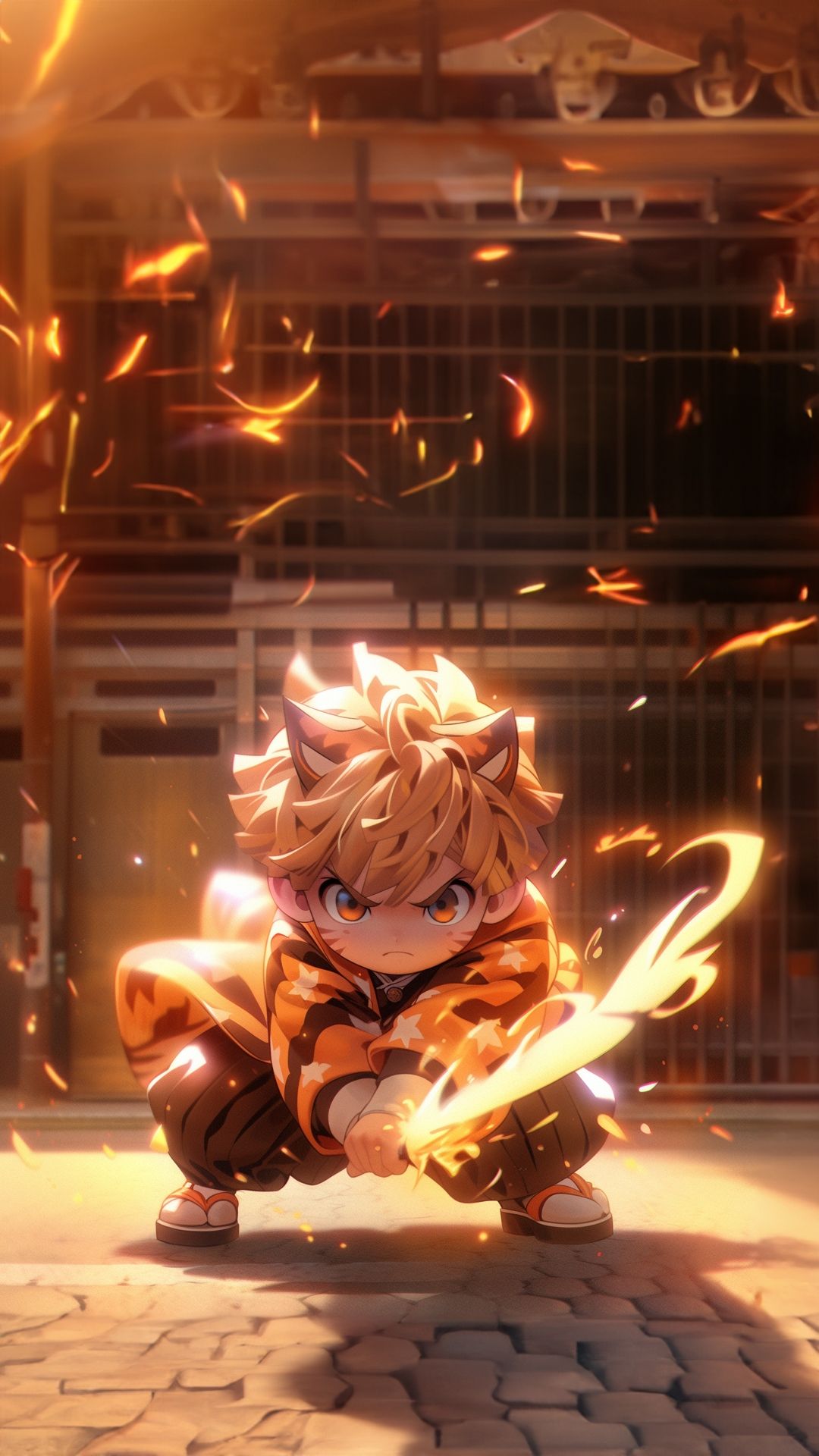 1080x1920 Zenitsu Chibi Wallpaper Zenitsu Chibi Wallpaper [ HQ ]