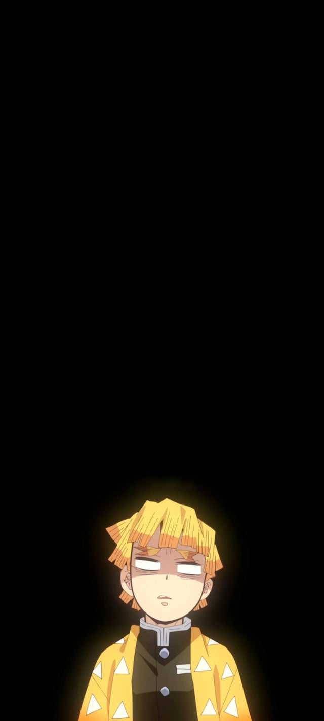 640x1422 Demon Slayer Zenitsu HD Wallpaper (100++)
