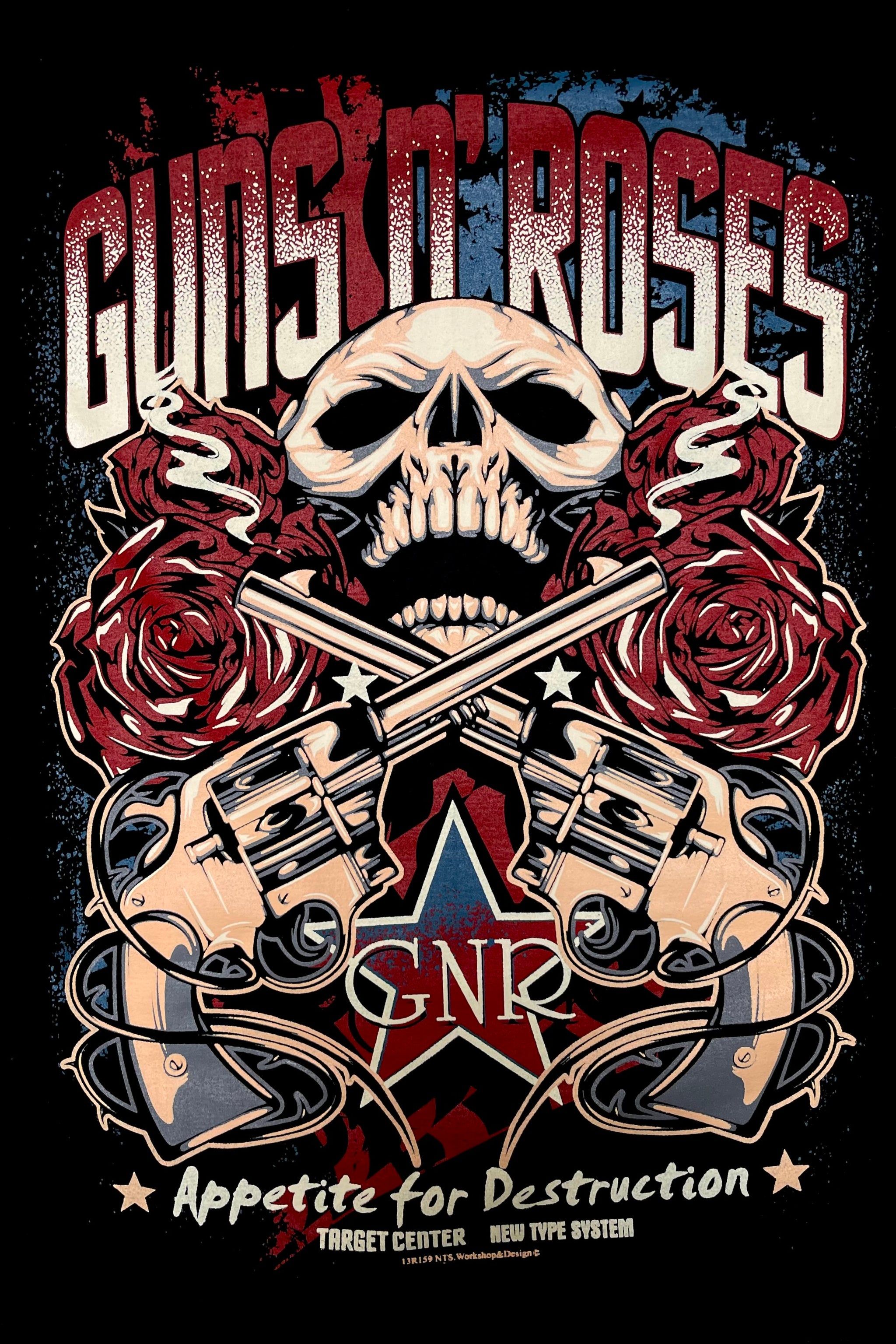 2048x3071 Guns N' Roses for Destruction TShirt