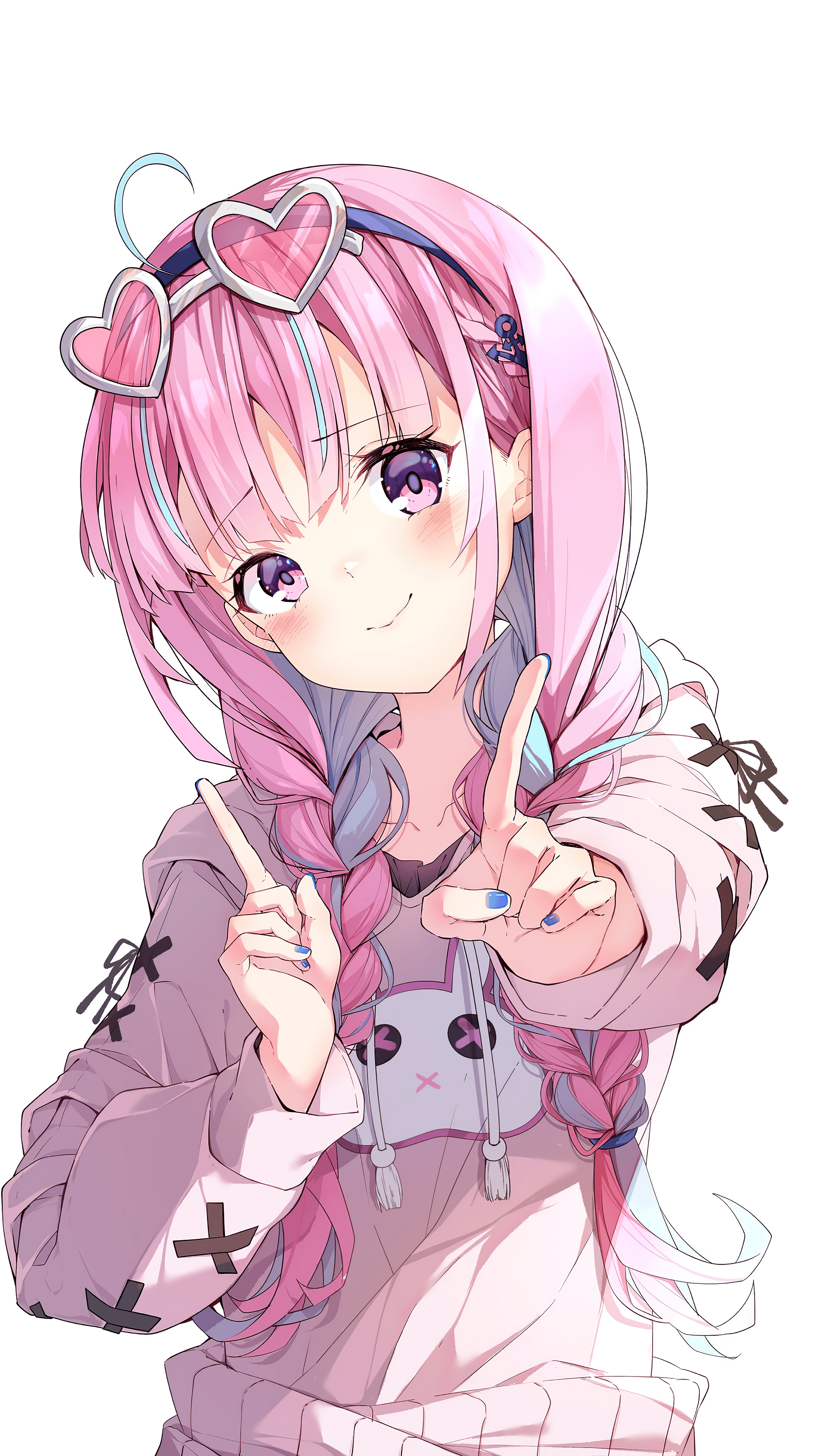 2880x5120 Minato Aqua [Virtual YouTuber / Hololive] (2880×5120)
