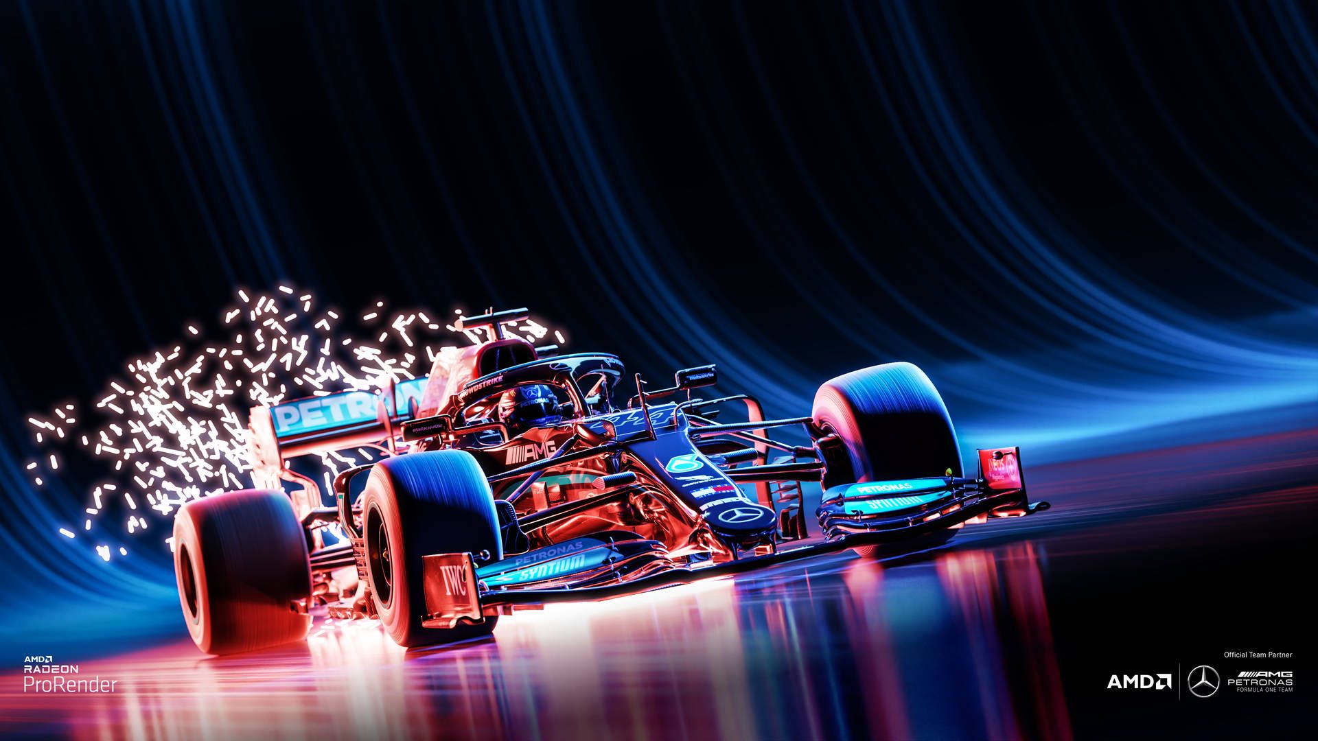 1920x1080 F1 Sparks Wallpaper