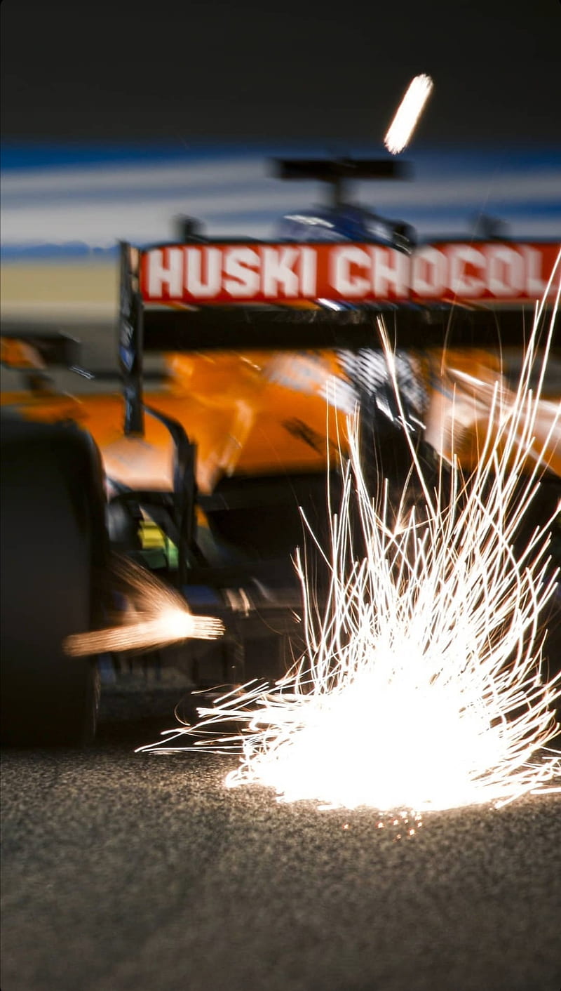 800x1412 Mclaren f car, carlos sainz, formula formula one, lando, lando norris, sparks, HD phone wallpaper
