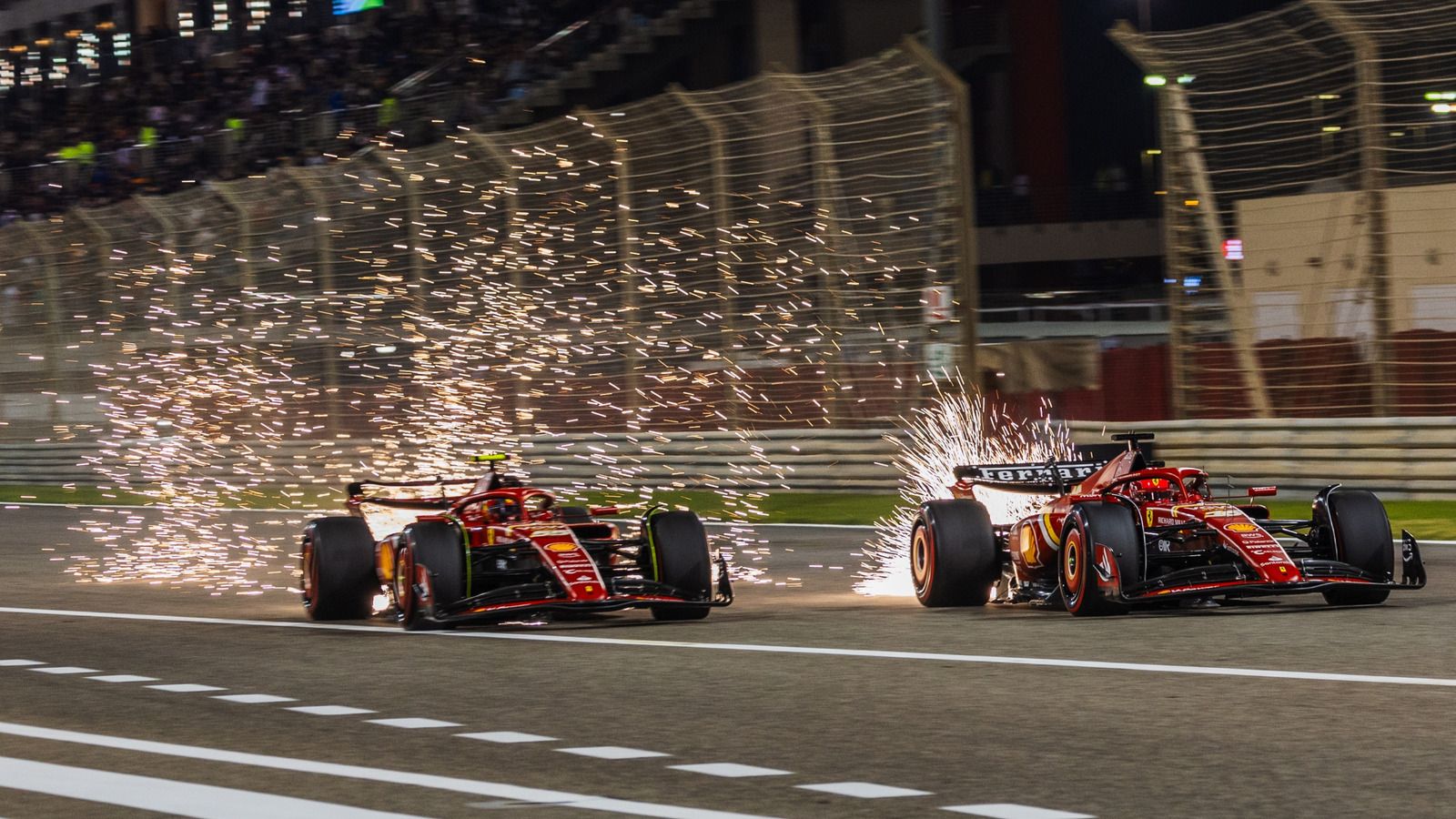 1600x900 What Makes F1 Cars Spark On The Track?