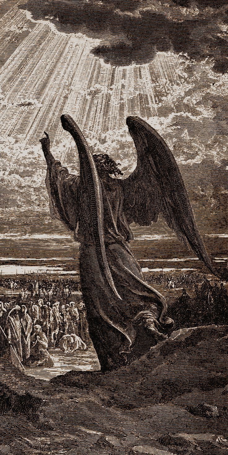 736x1467 Bible accurate angels wallpaper. Dore angel, Gustav dore wallpaper, Biblical art