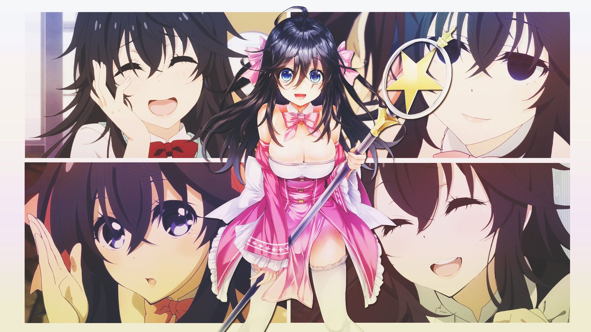 1920x1080 HD Wallpaper: Ako Tamaki from And You Thought There Is Never a Girl Online? Animex1080