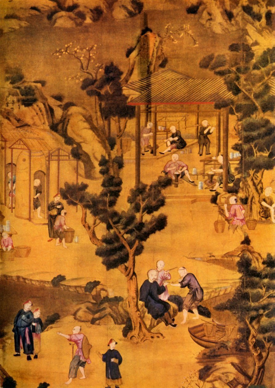 894x1260 Chinese Wallpaper in Coutts Bank
