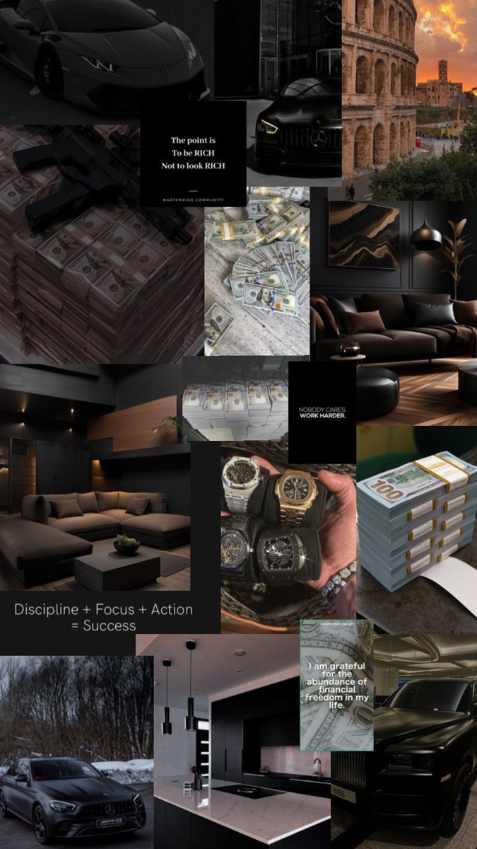 675x1200 Wealth vision board. Creative vision boards, Mens luxury lifestyle, Vision board 2025