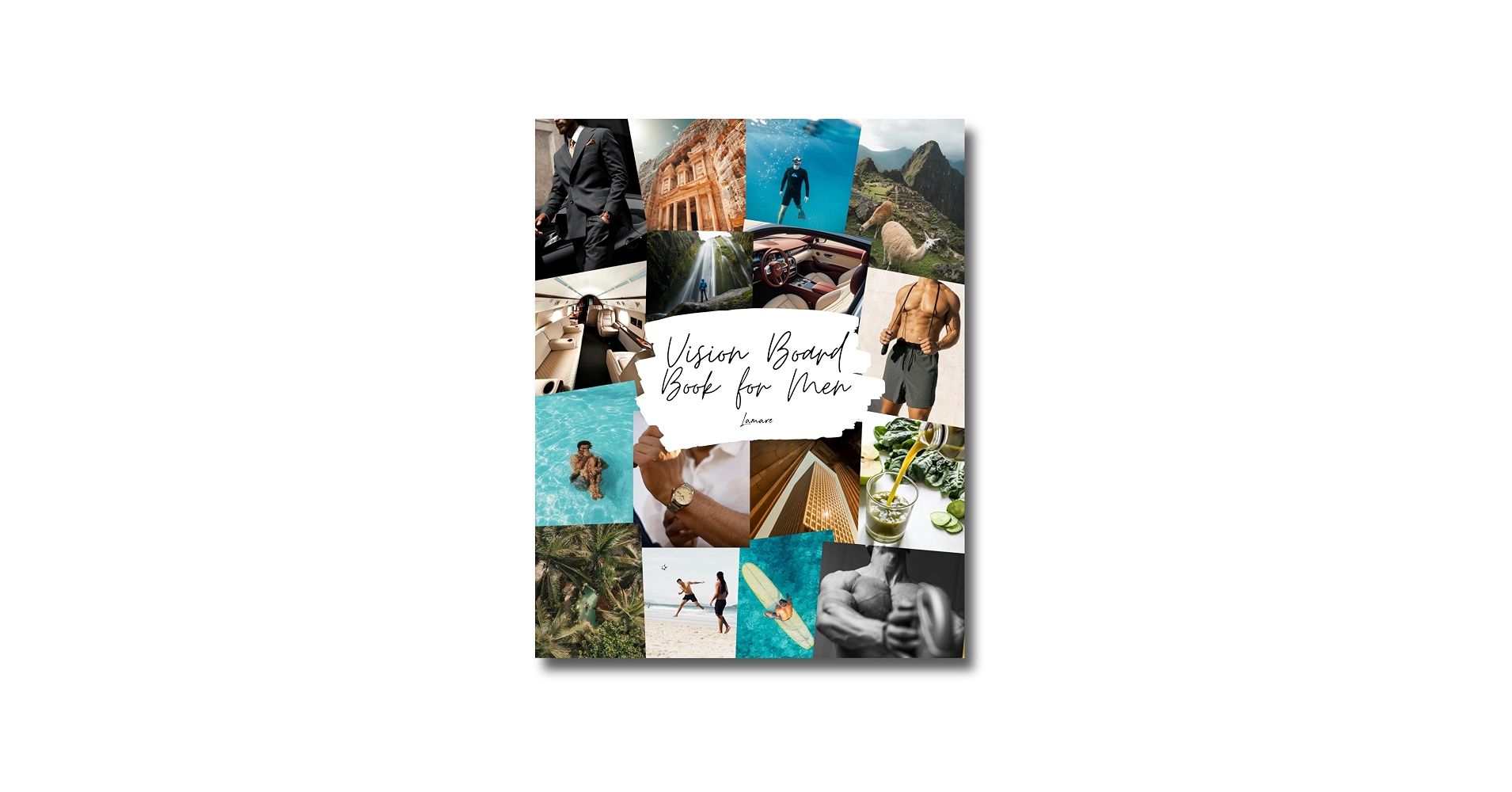 1910x1000 Lamare Vision Board Book for Men & Vision Board Supplies. Visualize Your Next Win. Vision Board Kit, Vision Board Magazines, & Collage Book for Daily Inspiration
