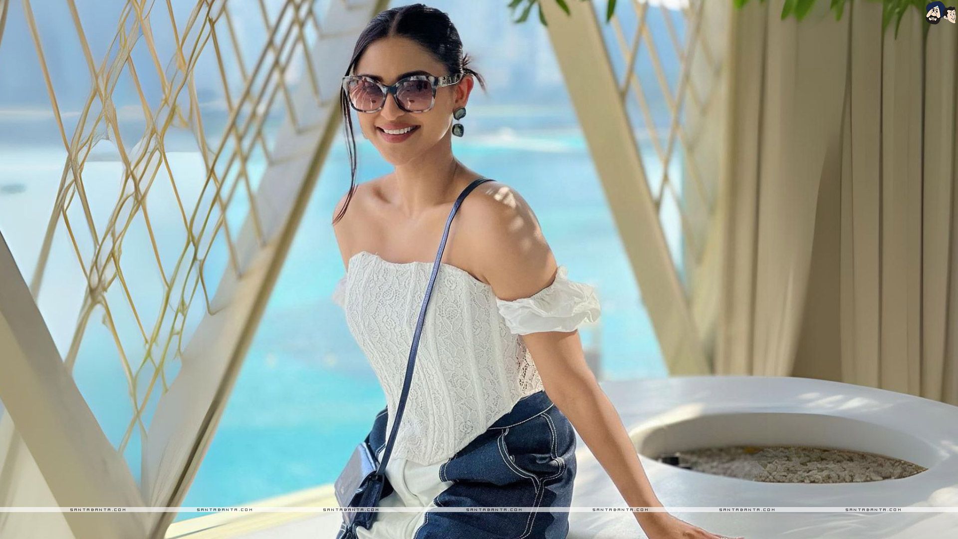 1920x1080 SantaBanta Indian Celebrities(F)-Krystle D`Souza- Wallpaper