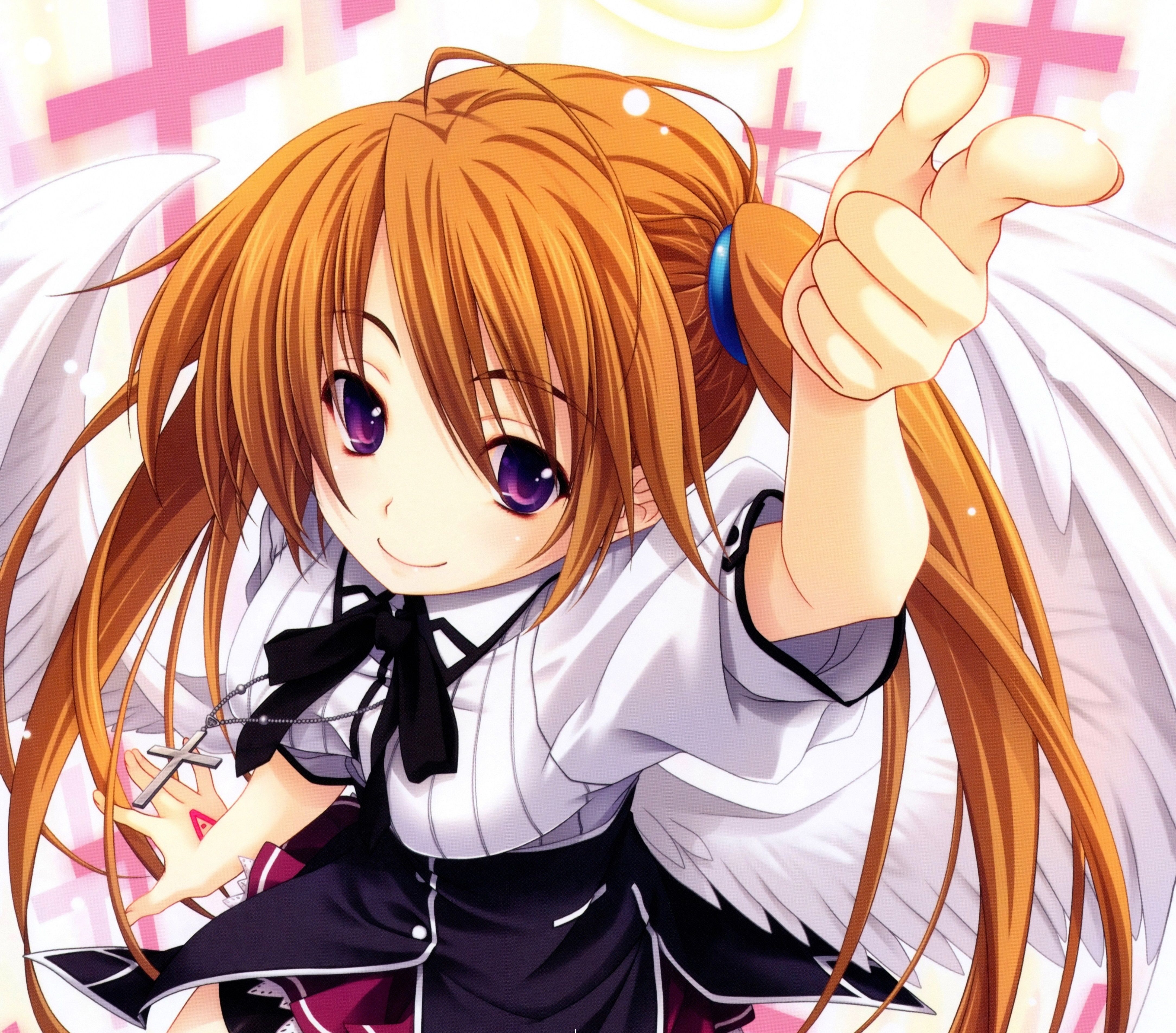 4336x3808 Irina Shidou Wings & Smile