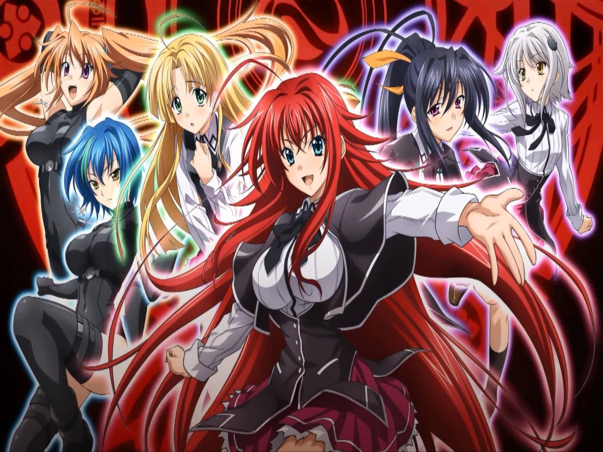 1920x1440 Download Girls Photo Montage High School DxD Wallpaper
